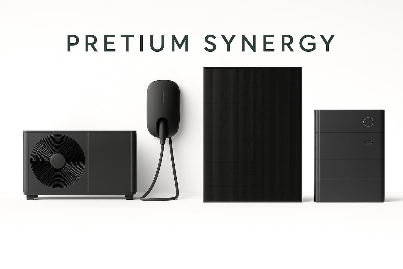 Integrated renewable energy systems illustration
